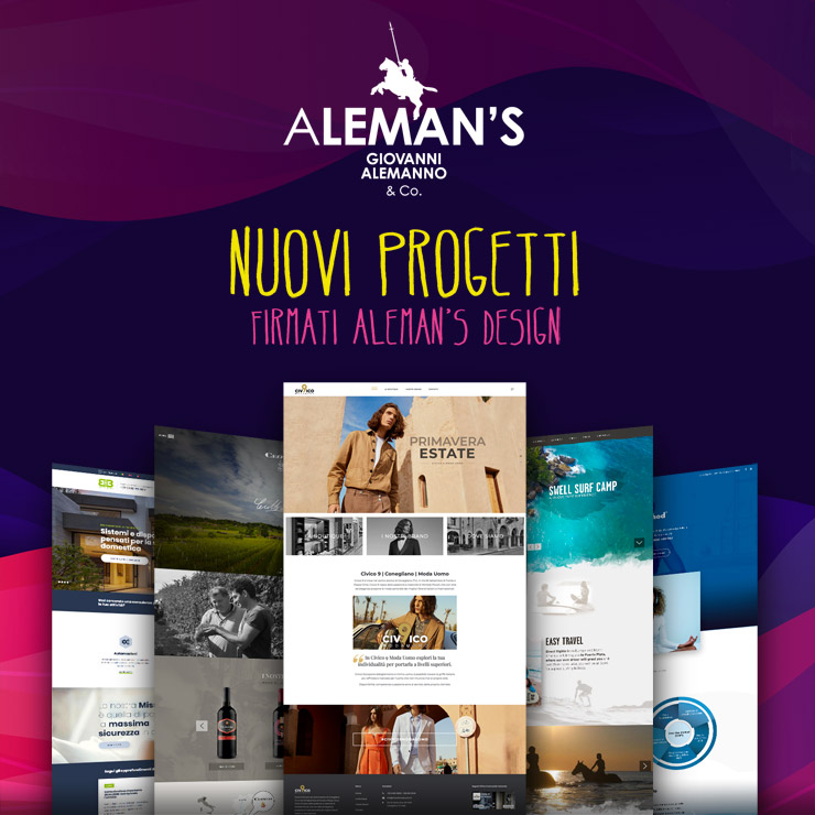 Nuovi progetti firmati Aleman's Design