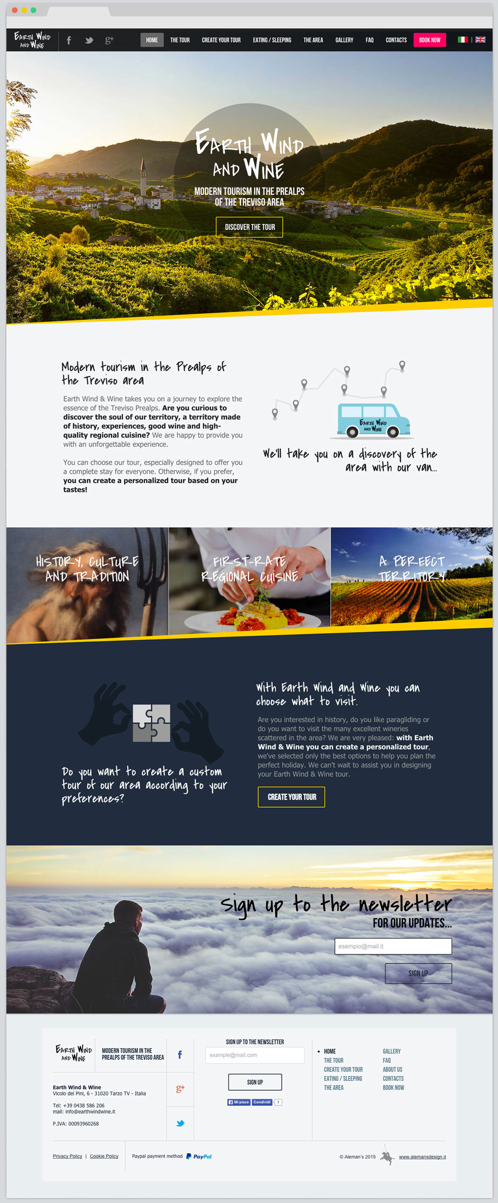 Progetto Earth Wind & Wine