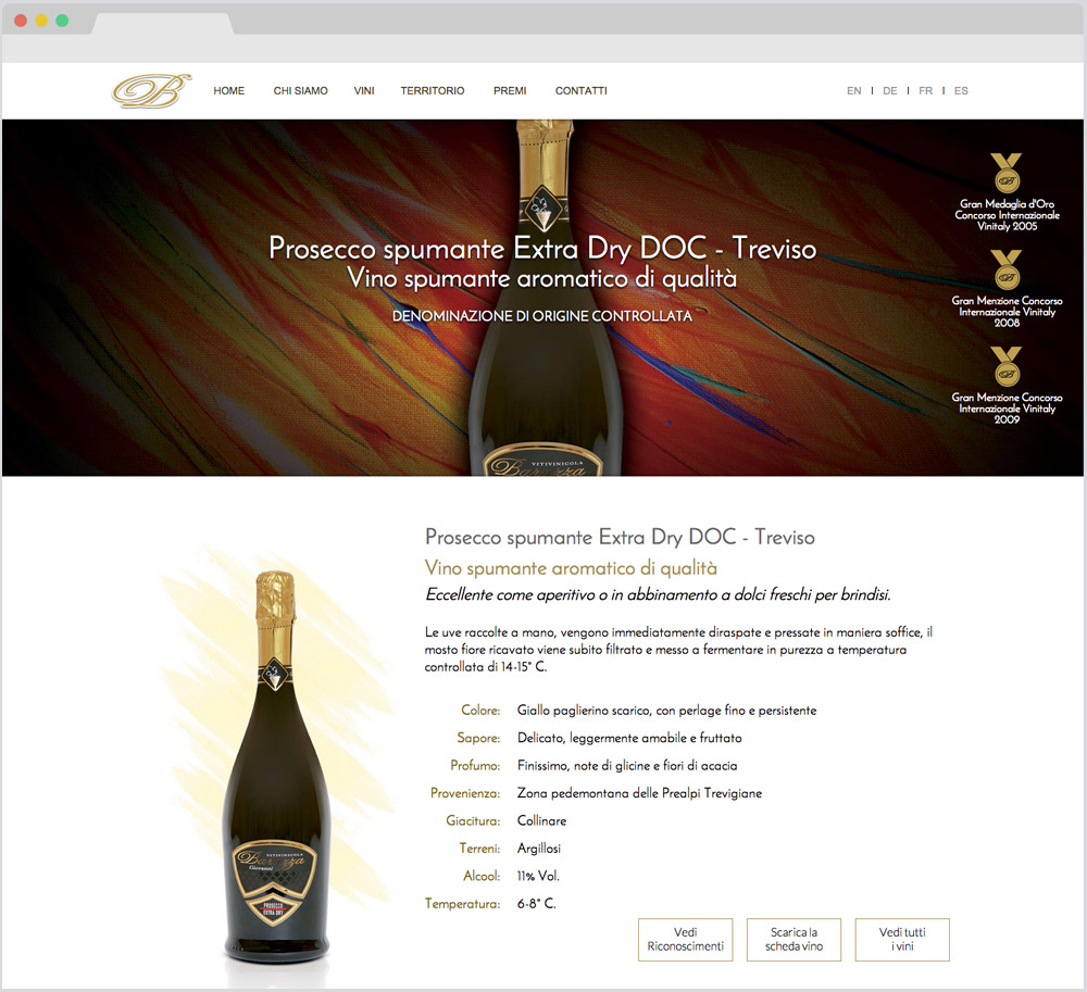 Progetto Vitivinicola Barazza